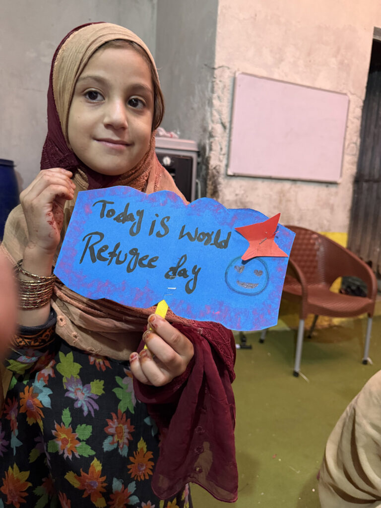 Image related to refugee support and community